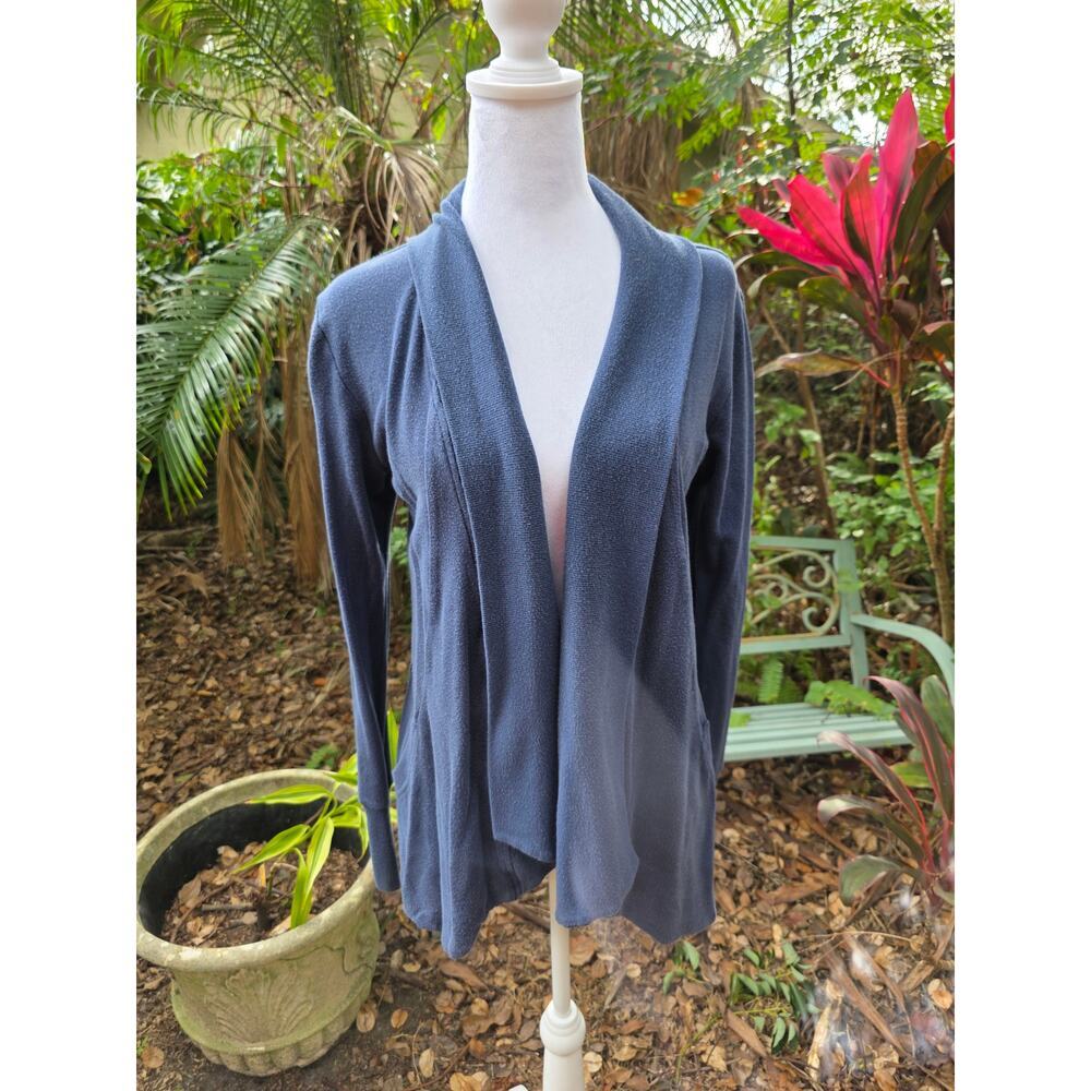 Johnny Was Calme 2-pc Cardigan Pant Set Navy Size S/M